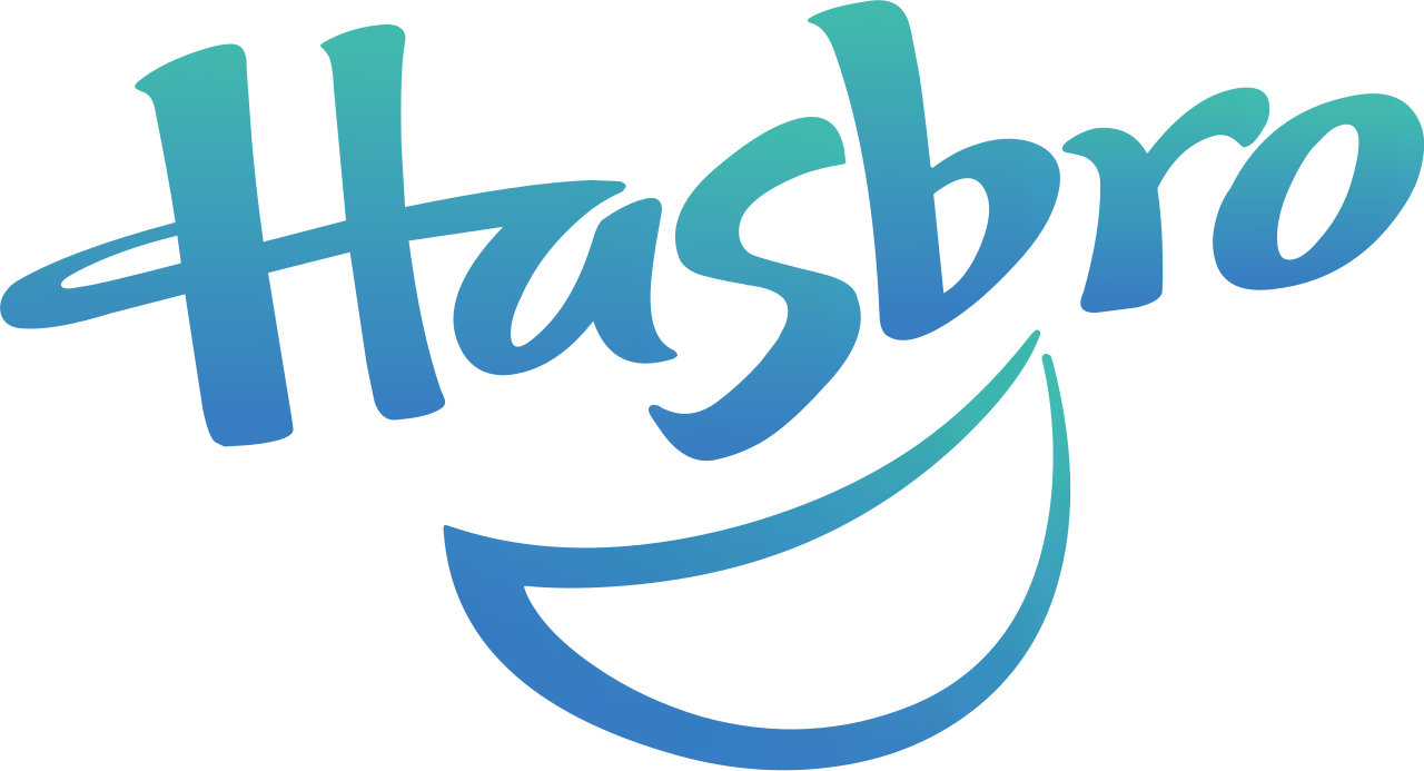 hasbro logo in blue gradient